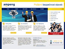 Tablet Screenshot of ampeng.cz